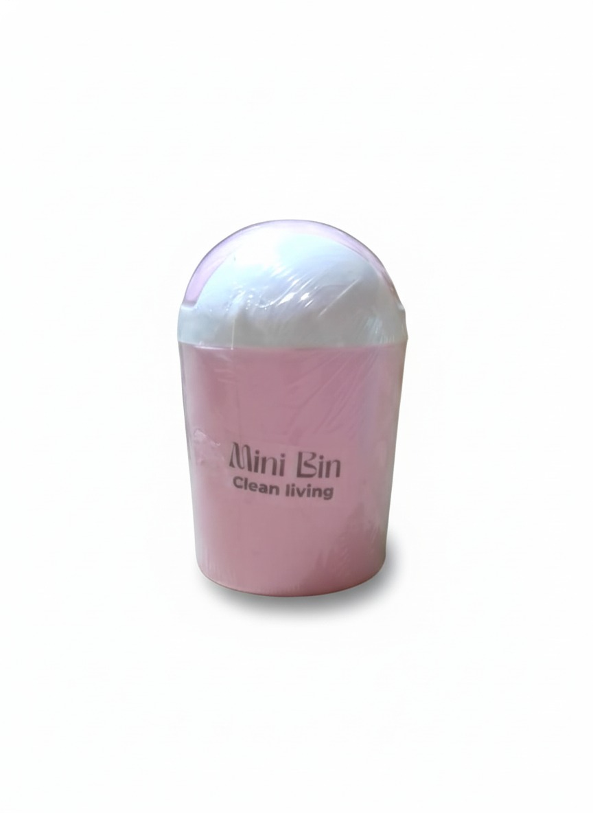 Mini Dustbin with Shake Lid For Room  Compact & Stylish Waste Bin for Home, Office, Kitchen, Car, Study Table & Bathroom Use  Multicolor