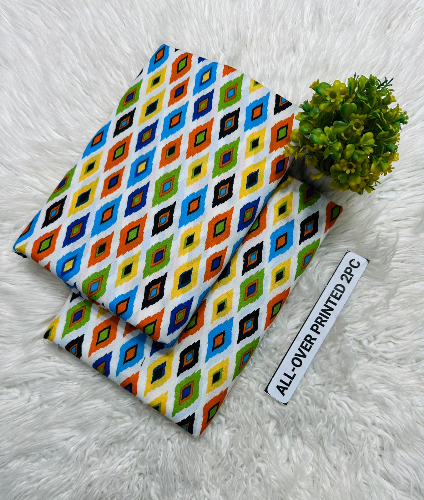 UN-Stitched Digital Printed All Over 2 PCs For Summer Season 20+ Designs & Color