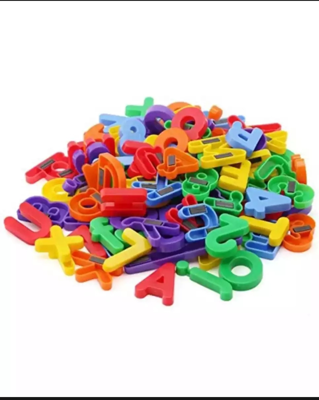 Pack Of Large Size Magnetic Counting 123 Letter Refrigerator Magnets Learning