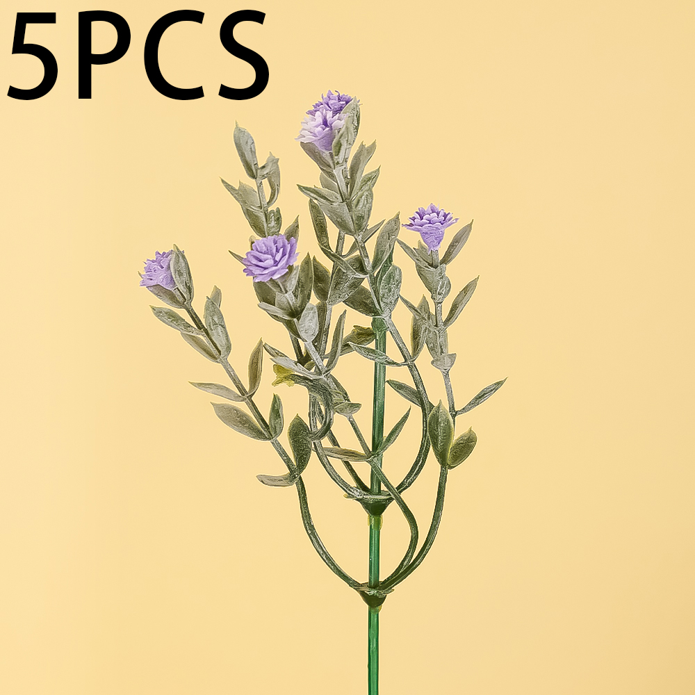 1/5Pcs 27.5Cm Artificial Flowers Plastic Sky Star Flower Arrangement