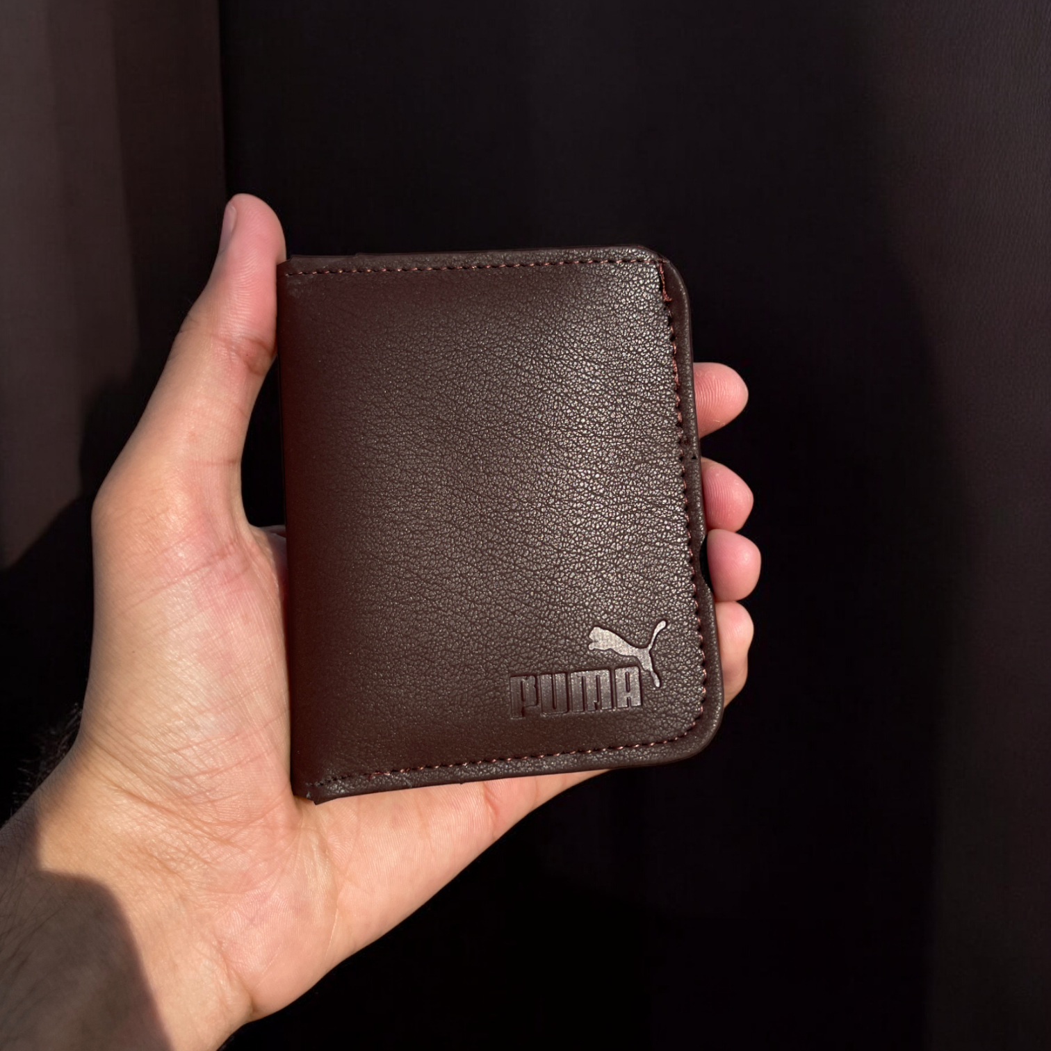 Slim Wallet for Men | Smart & Stylish PU Leather Wallet | 6 Card Slots, Cash Pocket, ID Window | Pocket-Friendly Card Holder Purse