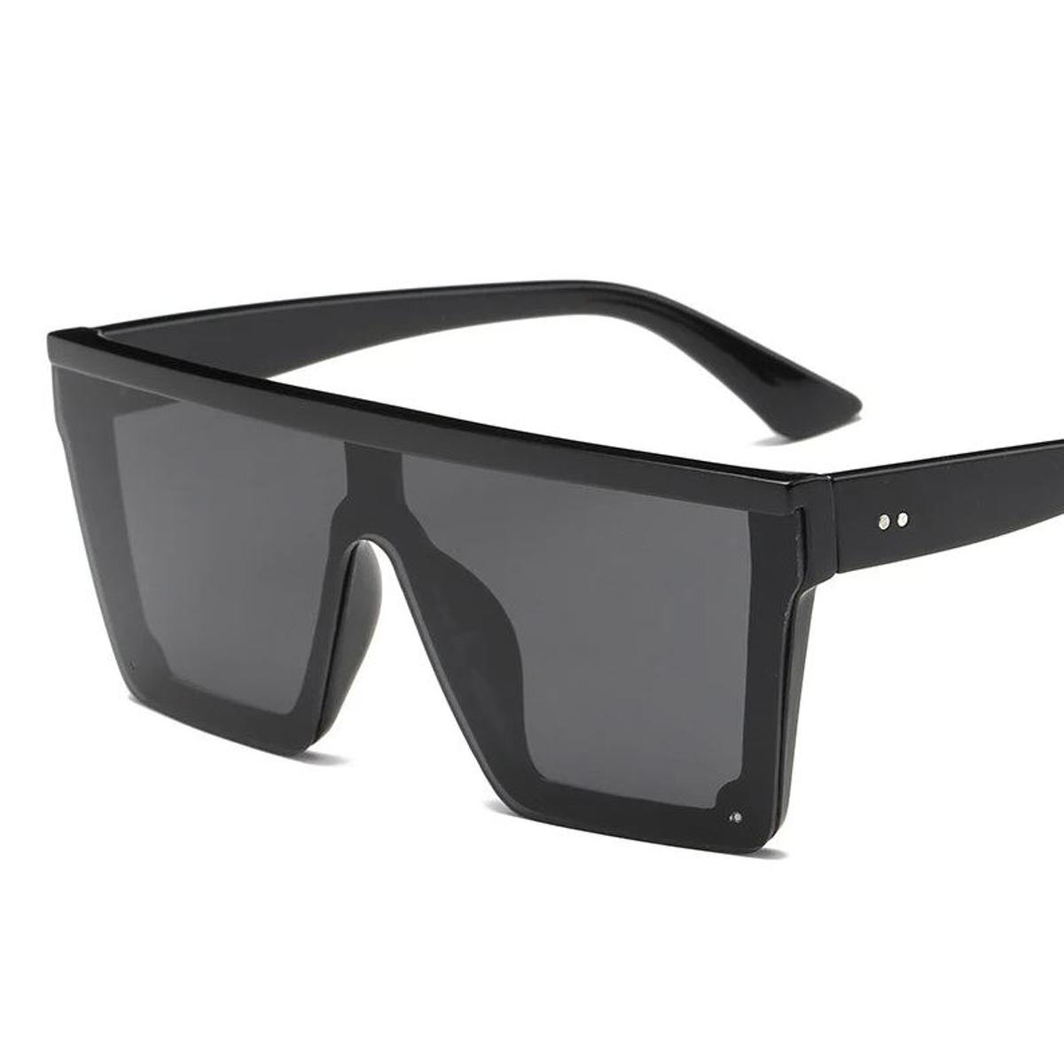 Black Guru Randhawa Oversize Square Fashion Sunglasses For Men / Glasses for Mens