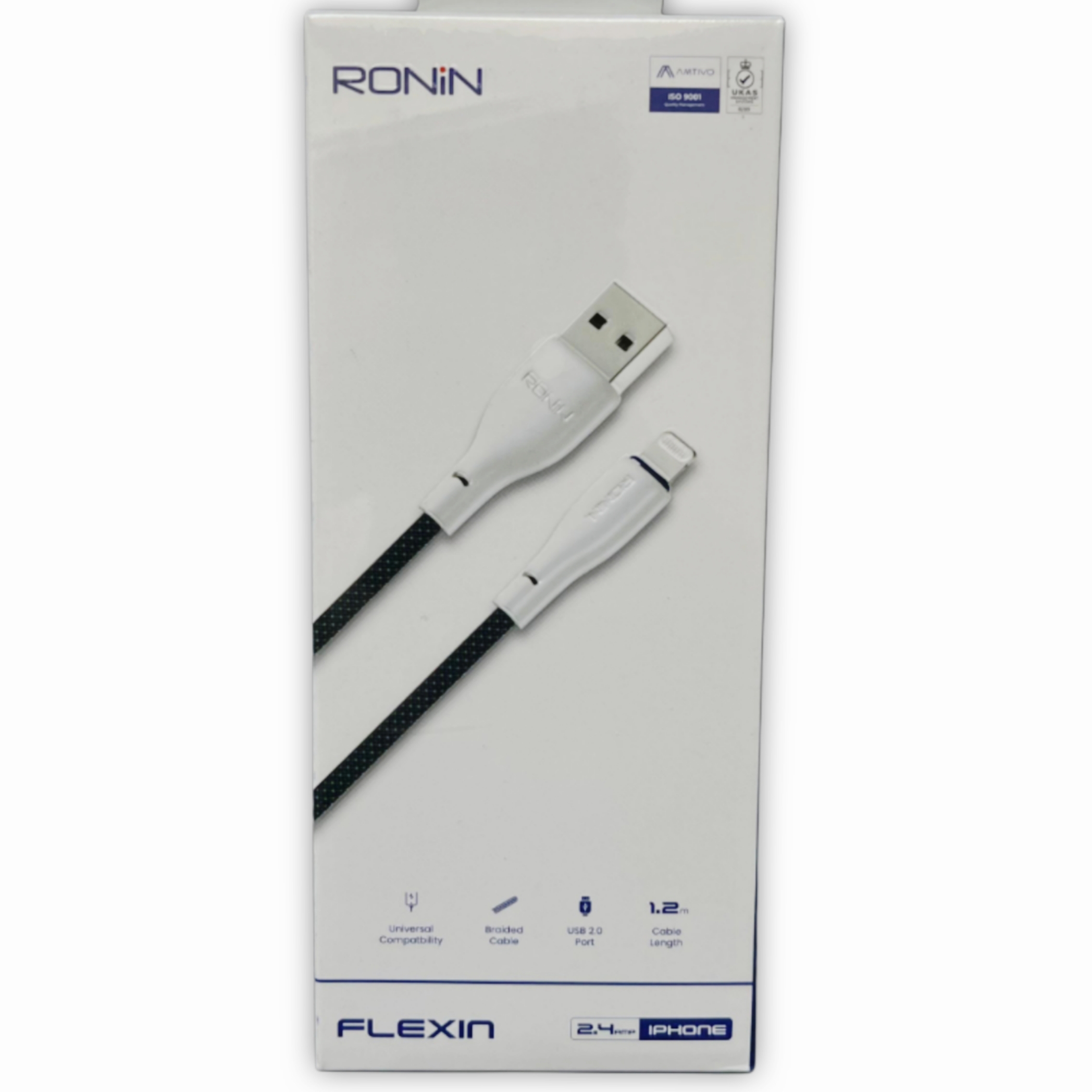 RONIN R-2025 High-Speed USB-C to Lightning Cable for Fast Charging - Durable, Fast Charging, Reliable Data Transfer price in Pakistan