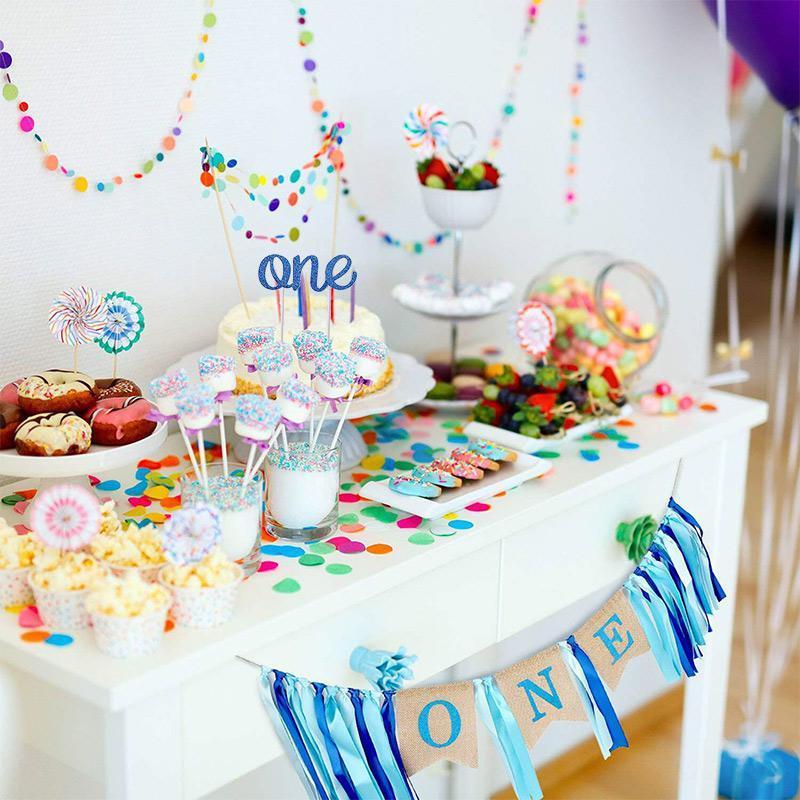 Baby 1st Birthday Boy Decorations With Crown Baby Boy First