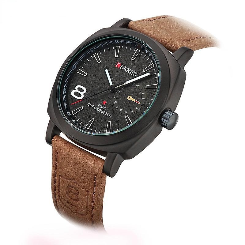 Pack of 02 - 100% Imported Branded Watch for Men and Boys New Design 2025 - 8 Number Classic Watches for Mens Smartwatch With Amazing Arabic Aura Watch for men