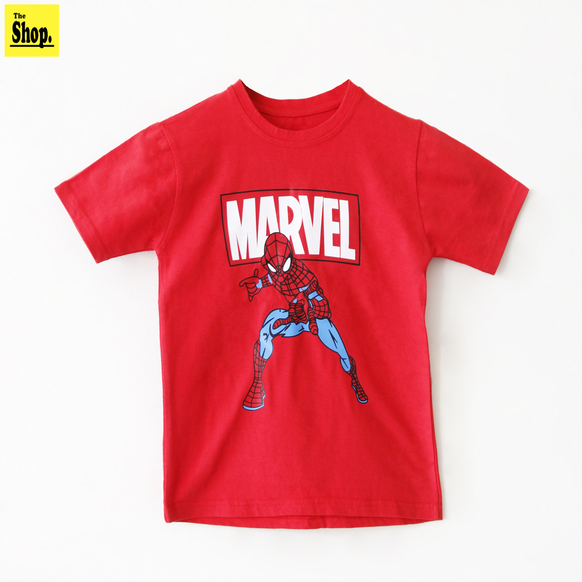 The Shop - MARVEL Spiderman T Shirt For Boys & Girls Kids, 1 Years to 14 Years - ML-BR1