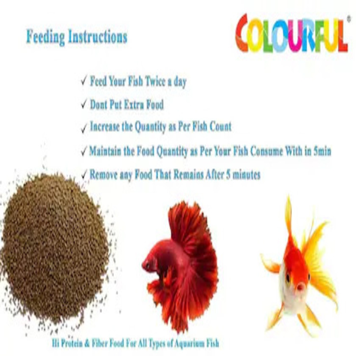 AQUARIUM FISH FOOD IMPORTED THAILAND FOR ALL TYPES OF FISHES