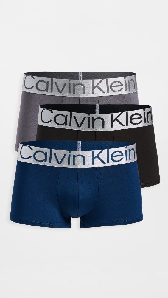 Logo Embossed Boxer For Men Pack Of 1 - Stay Stylish With A Logo Embossed Boxer