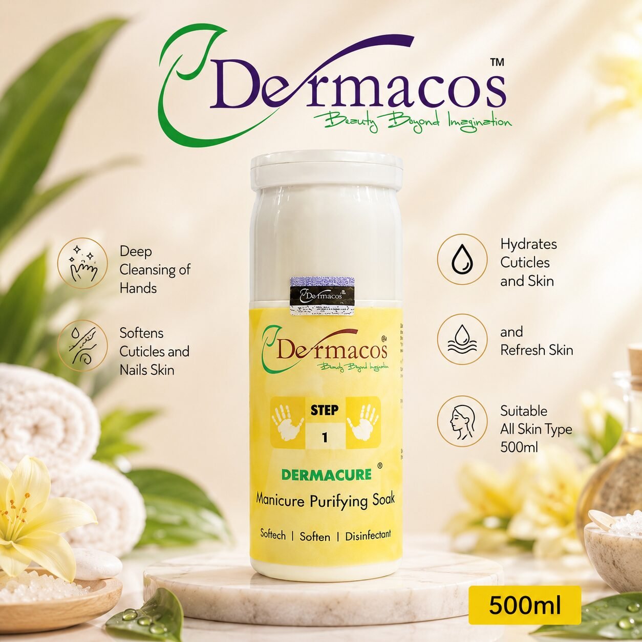 Manicure Purifying Soak () | Body Care | 500ml