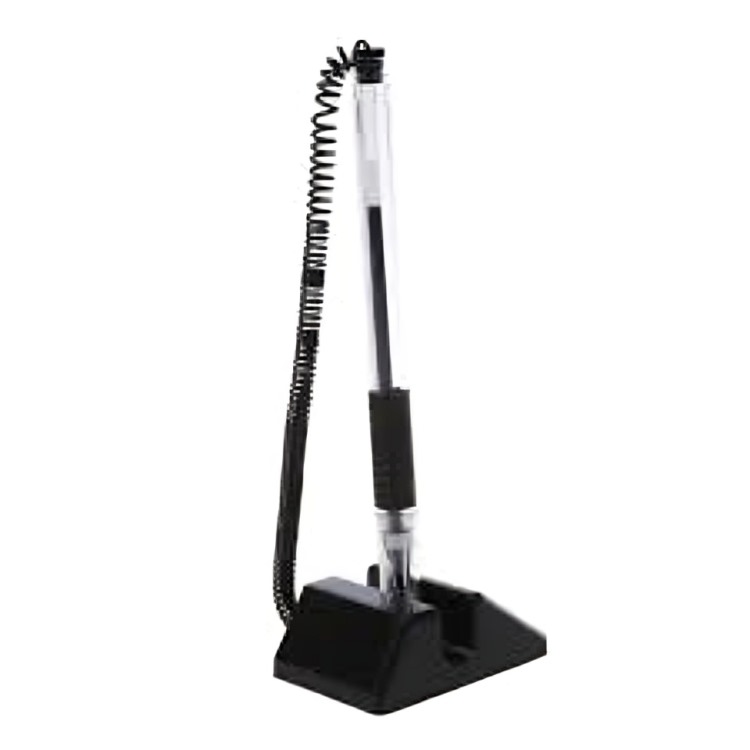 "Retractable Coil Ballpoint Pen with Stand" Daraz.pk