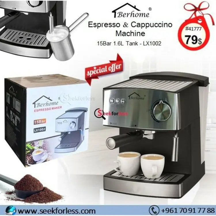 Cappuccino coffee outlet machine