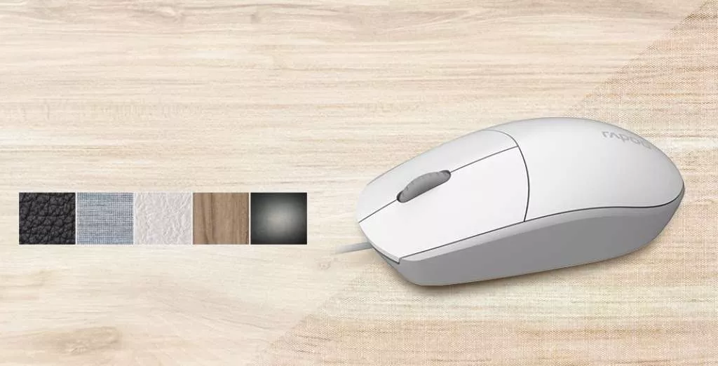 RAPOO N100 USB Wired Mouse with Ergonomic Design 1600Dpi 10 3b528a5727bf4f31cbc610d69235638f