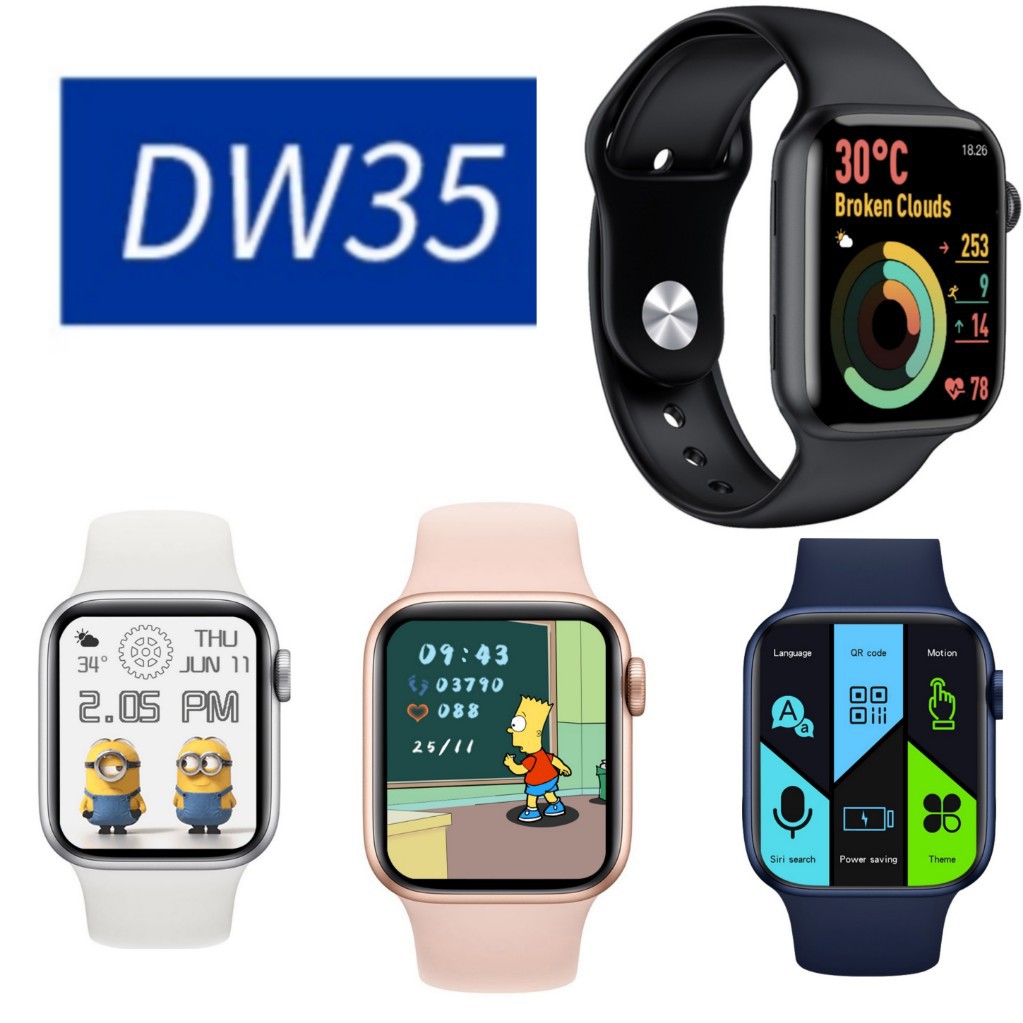 Original DW35 smart watch 1.75inch screen waterproof iwo series 6 music  smartwatch: Buy Online at Best Prices in Pakistan | Daraz.pk