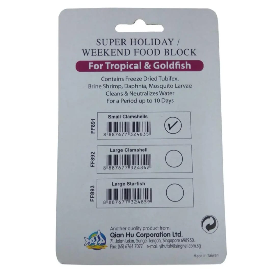 Weekend Fish Food Ocean Free For Tropical fishes