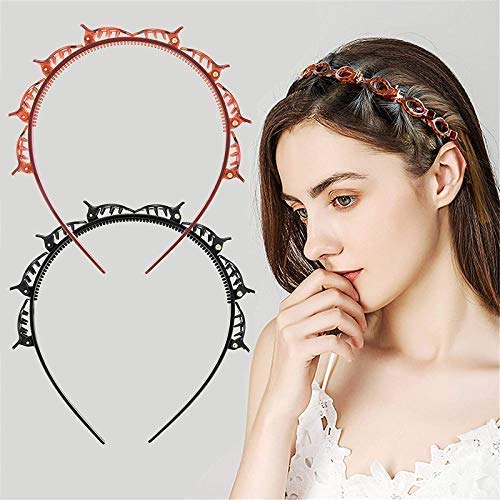 Tool Hair for Women French Braiding Pcs Magic Braided Styling Clip Diy Hairstyle Twist Plait Daily Wear