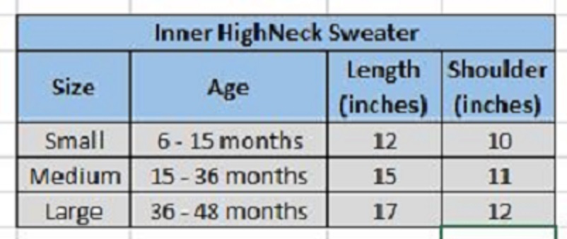 High Neck Sweater Inner Wear Full Sleeves For Winter