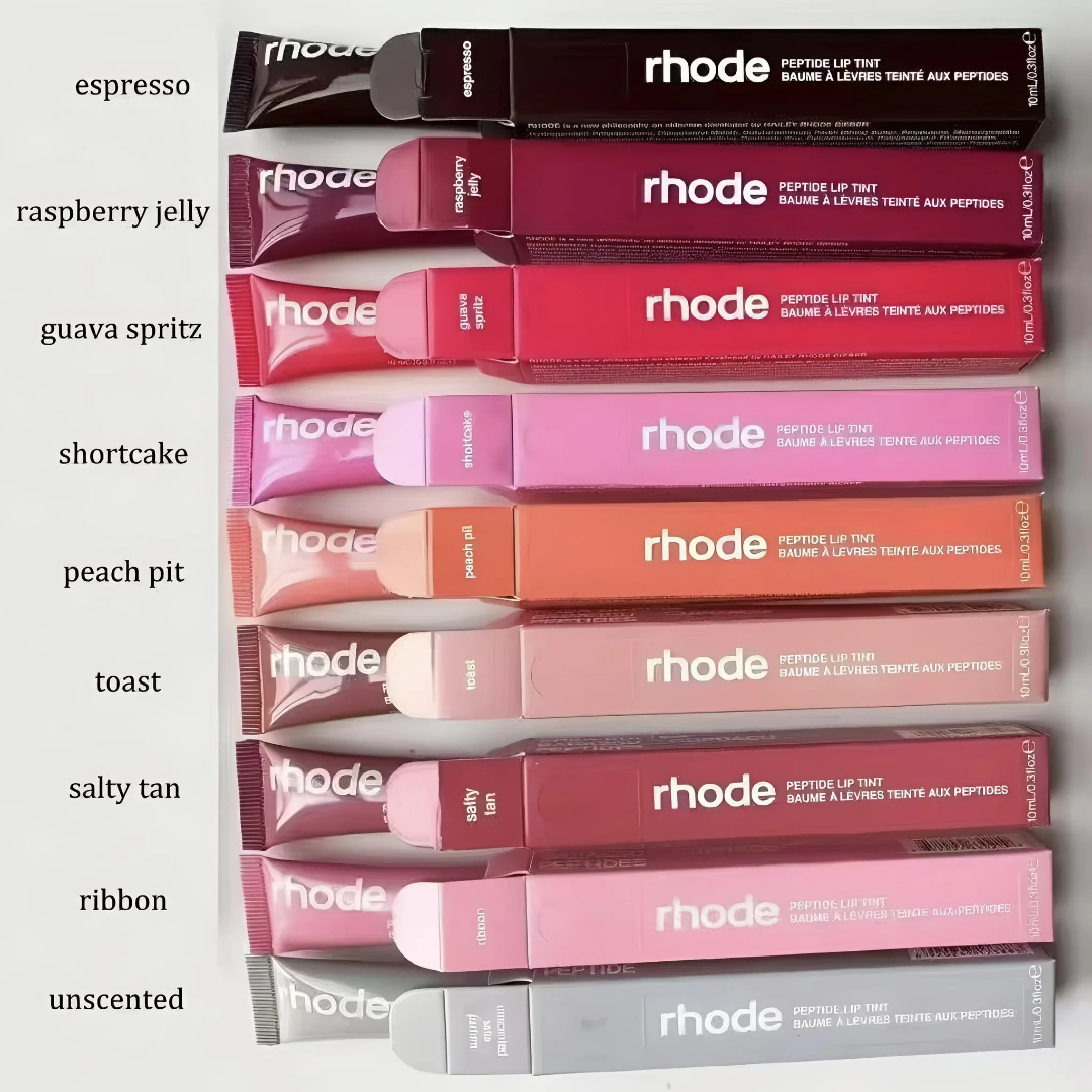 Top Selling Rhode Lip Gloss High Pigment Moisturizing Plum Juicy Lip Balm Tint | Lip Care Treatment Peptide Lip Tint Hydrating Lip Gloss Smooth Lip Balm Lip Oil