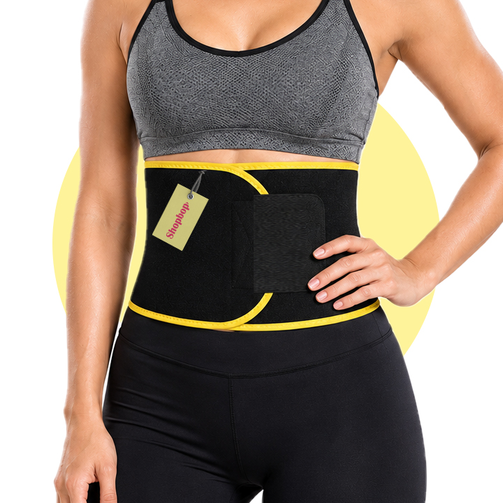 SHOPBOP Hot Shaper Belt For Women Belt For Belly Fat Slim Sweat Women Fat Loss Belt Running Waist Abdominal Fat Burning Training Belts Sauna Suits Gym Waist Trimmer Women Body Shaper Weight Loss