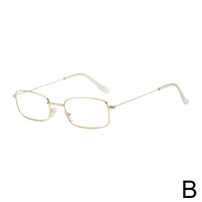 Gold frame 2025 glasses square