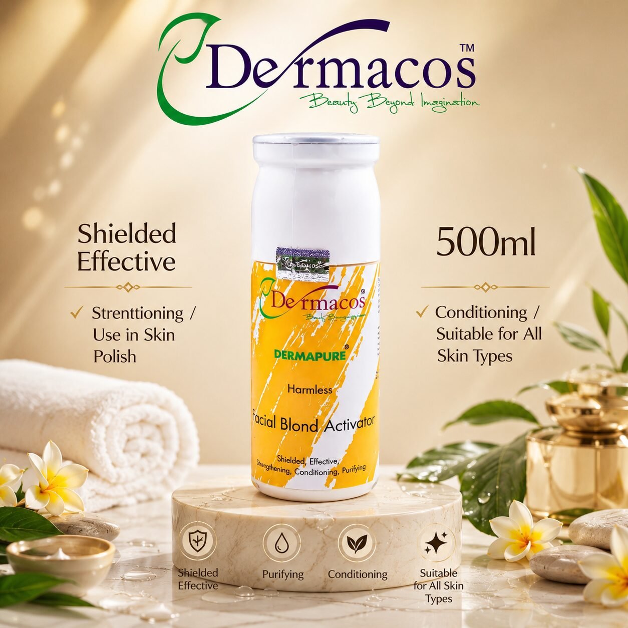 Facial Blond Activator () | Facial Exfoliating Care | 500ml