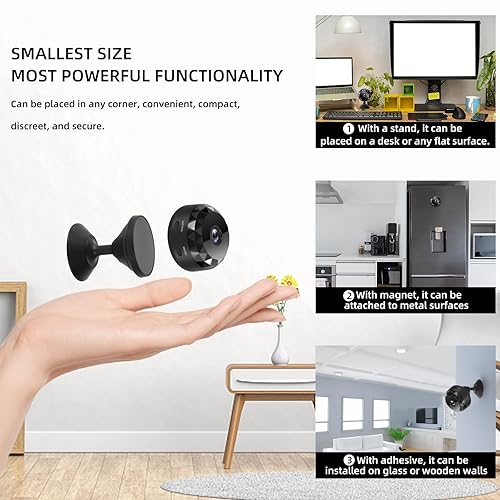 A9 Mini WiFi Camera – 1080P HD Wireless Smart Camera | Night Vision | Motion Detection | Magnetic Mini Camera