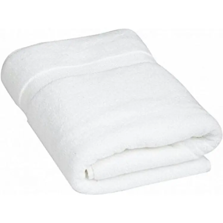 Bath Towel White Gold Large Size Towels 30X60 Inches