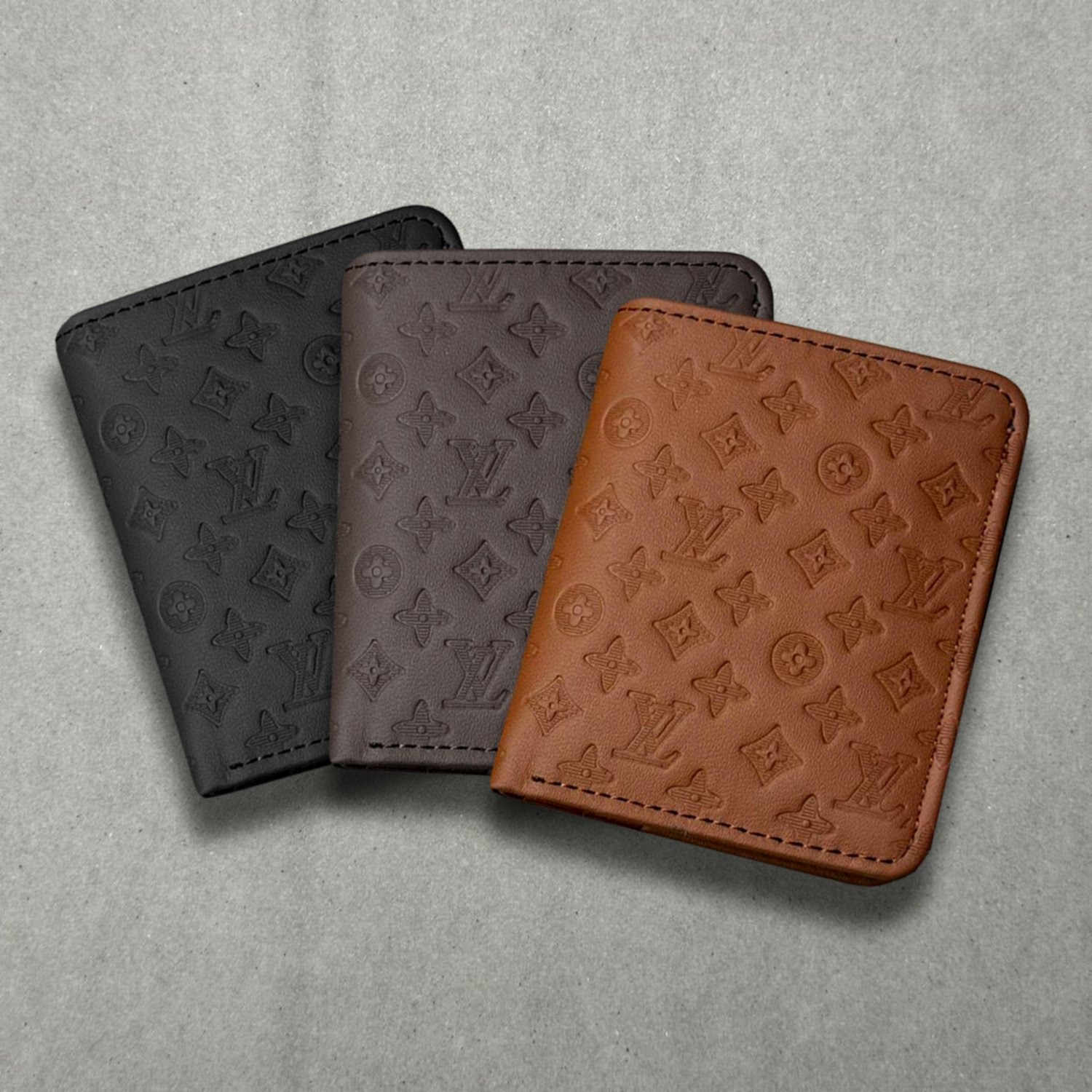 LV Style Leather Wallet for Men Premium Embossed Bifold | Gents Leather Wallet | Leather Purse for Men | Mans Wallet | Wallets for Mens | Small Wallet | Slim Wallet | 6 Card Slots | Cash Pocket | RFID Wallet | Leather Mens Wallet | Vallet for Men | Voilet