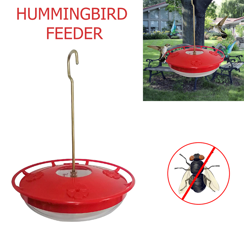 Plastics Bird Hanging Hexagon Water Feeder Bottle Hummingbird Garden