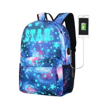 galaxy backpack with charger