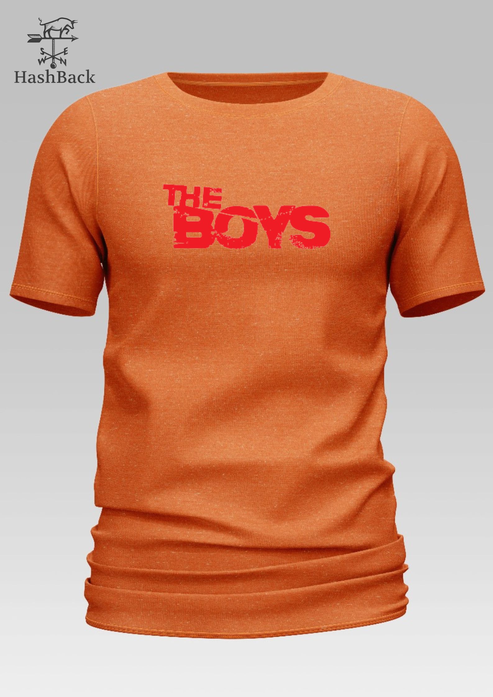 HashBack basic Oversized premium Tshirt For Men The Boys Printed