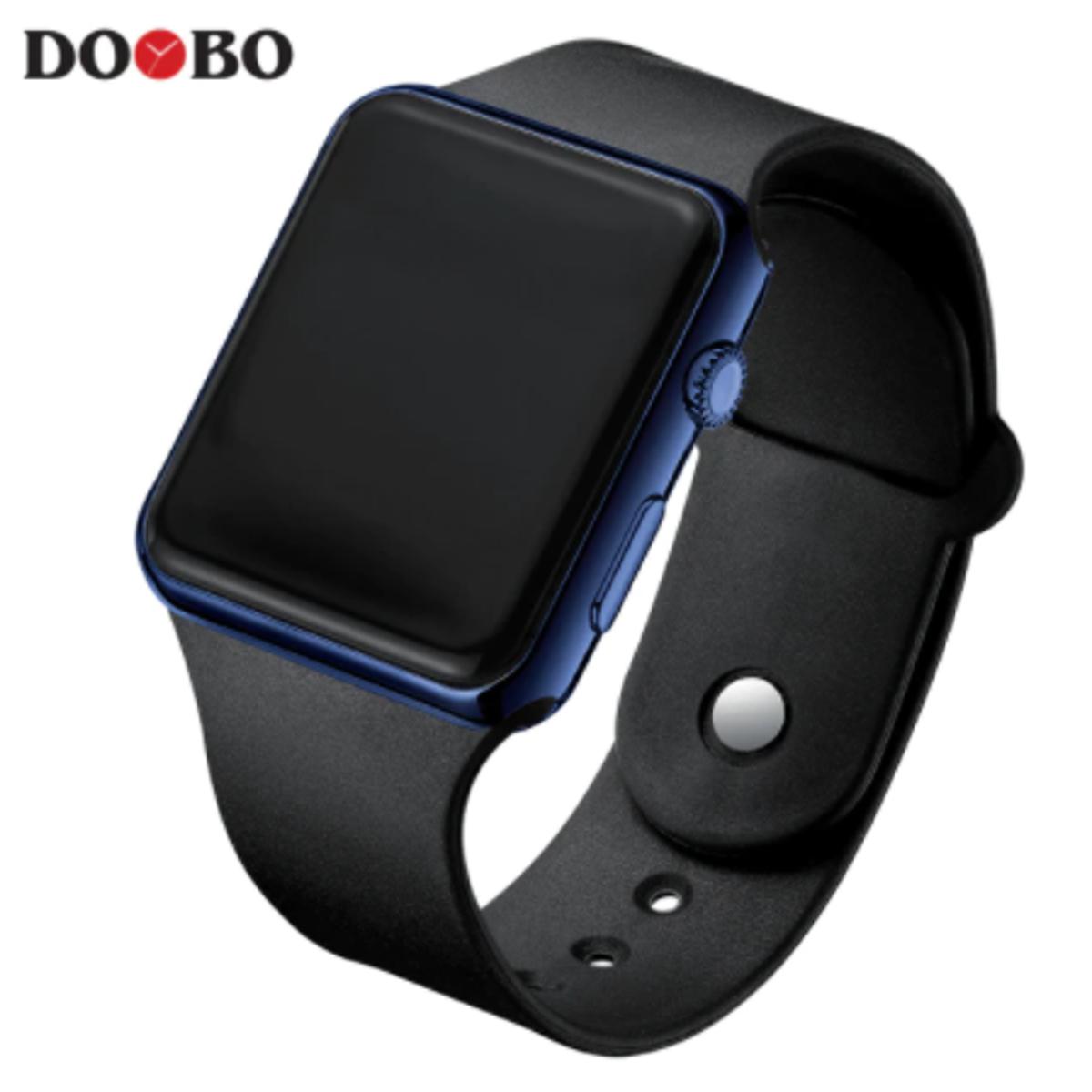 Good Quality Square Digital Silicone Sports Watch For Men&Women.