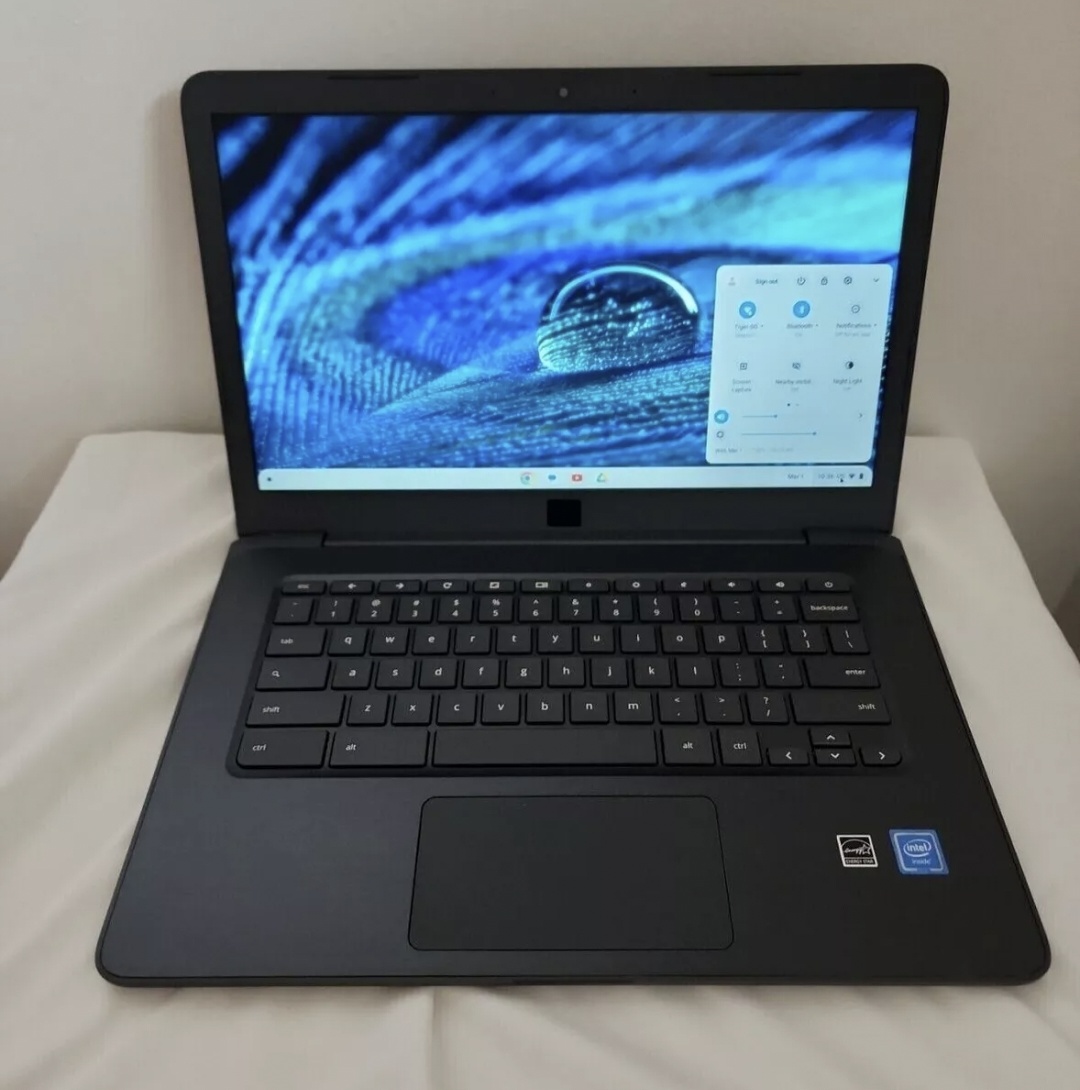 Hp Chromebook 14 G5 - Intel Celeron Processor - 4GB Ram - 32GB Storage - 14" Screen - Playstore
