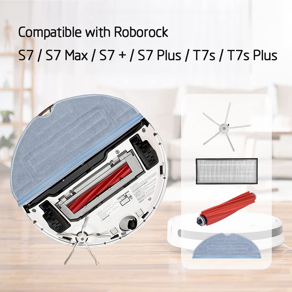 For S7 T7s Plus Dust Box Spare Parts Robot Vacuum Cleaner With Filter