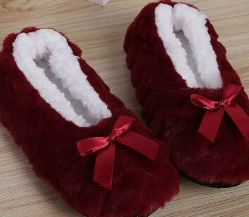Women's Indoor Warm Plush Slippers - Soft & Comfortable Winter Footwear