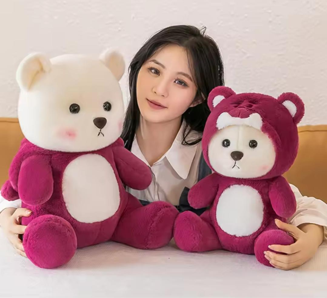 Cute Lina Teddy Bear Panda with Hoodie  Cute Wearing Clothes Teddy Bear Plush Toy for Kids – Panda  Stuffed Doll with Clothes