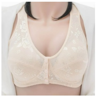 3 button Front Open Bra Maternity Nursing Bra for women