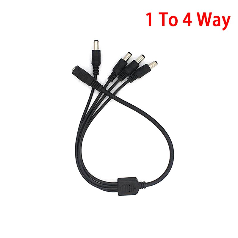 Splitter Cavo DC 5.5mm X 2.1mm 1 A 4 - 30cm Per CCTV, LED Strip, Alimentazione 5V-24V - Foto 10