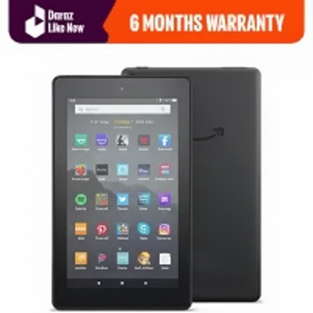 Tab - Amazon Fire 7' Inch Tablet  | 1GB RAM | 5th Generation | 2980mAh Battery | Top Rated | Budget Friendly | BEST FOR KIDS | With Box, Charger, Cable