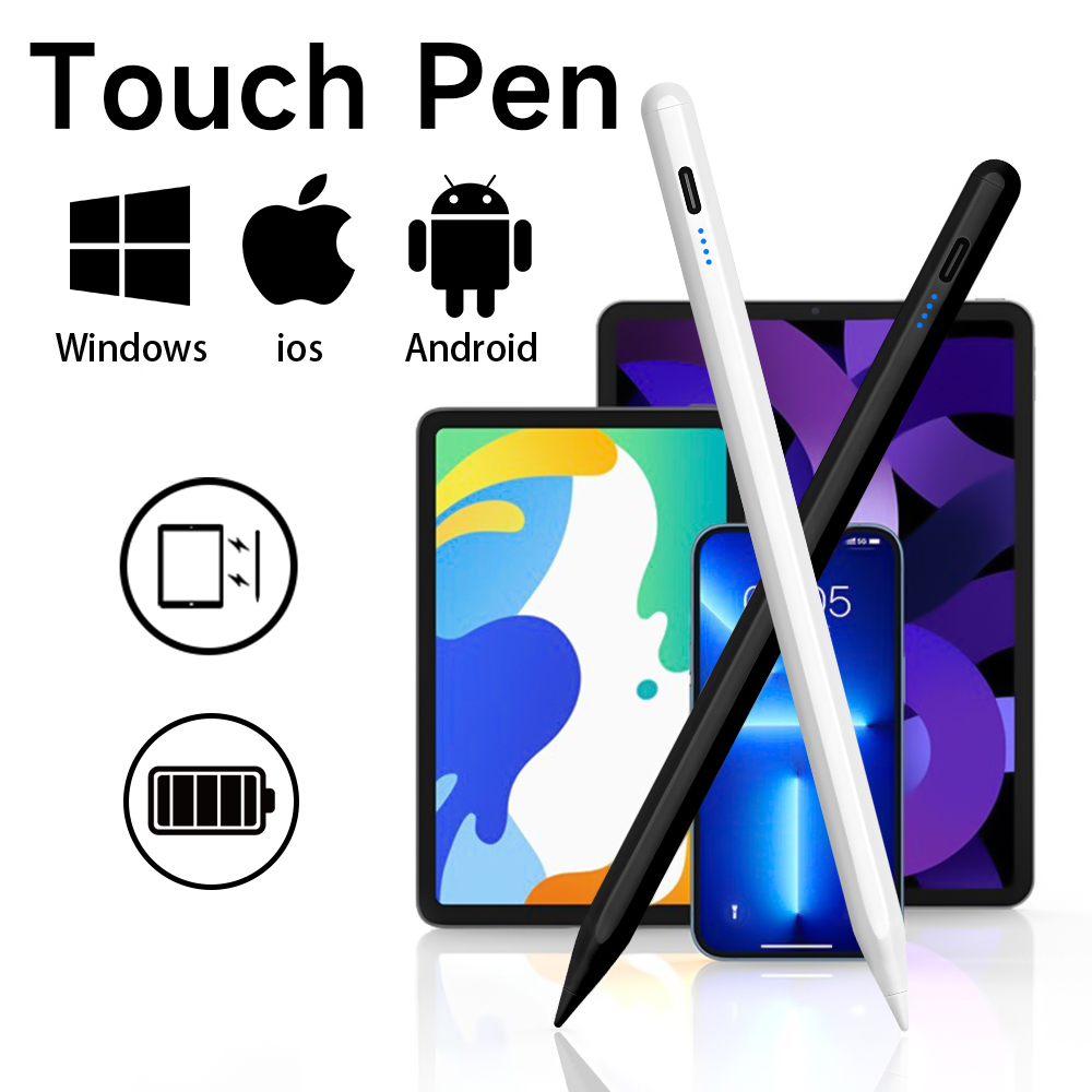 Universal Stylus Pen – Fine Point Metal Tip Touch Screen Pen for Android,Tablet & PC | Smooth Writing, Drawing & Note Taking Experience | Lightweight High Precision Digital Stylus