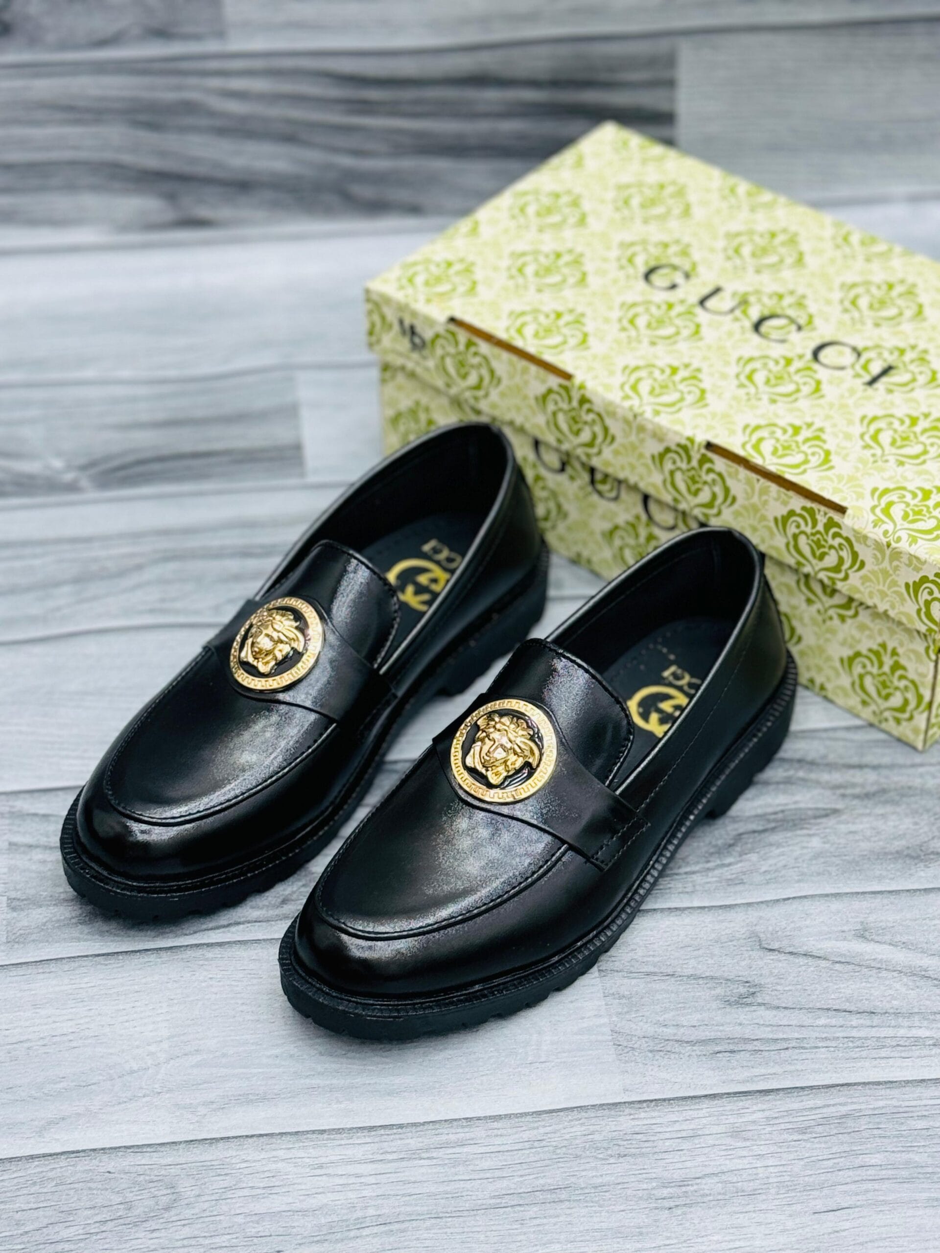 formal dress gucci shoes NIB Gucci Men's Leather Dress Shoes Black 11 US (Gucci 10) Made in Ita –  BAYSUPERSTORE main image 0