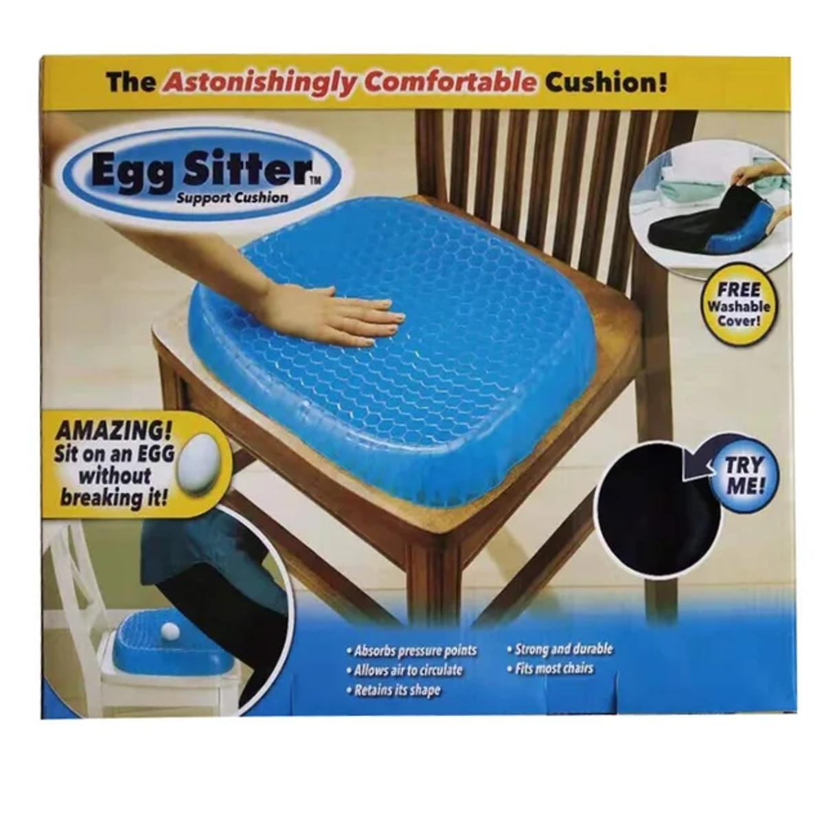Egg sitter Cushion Seat Gel Non-Slip Absorb Pressure For Car Home