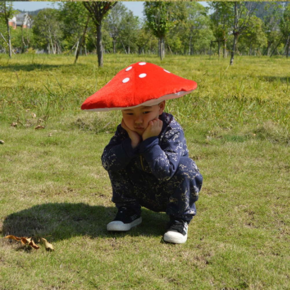 Red Mushroom Hat Toad Hat Mushroom 