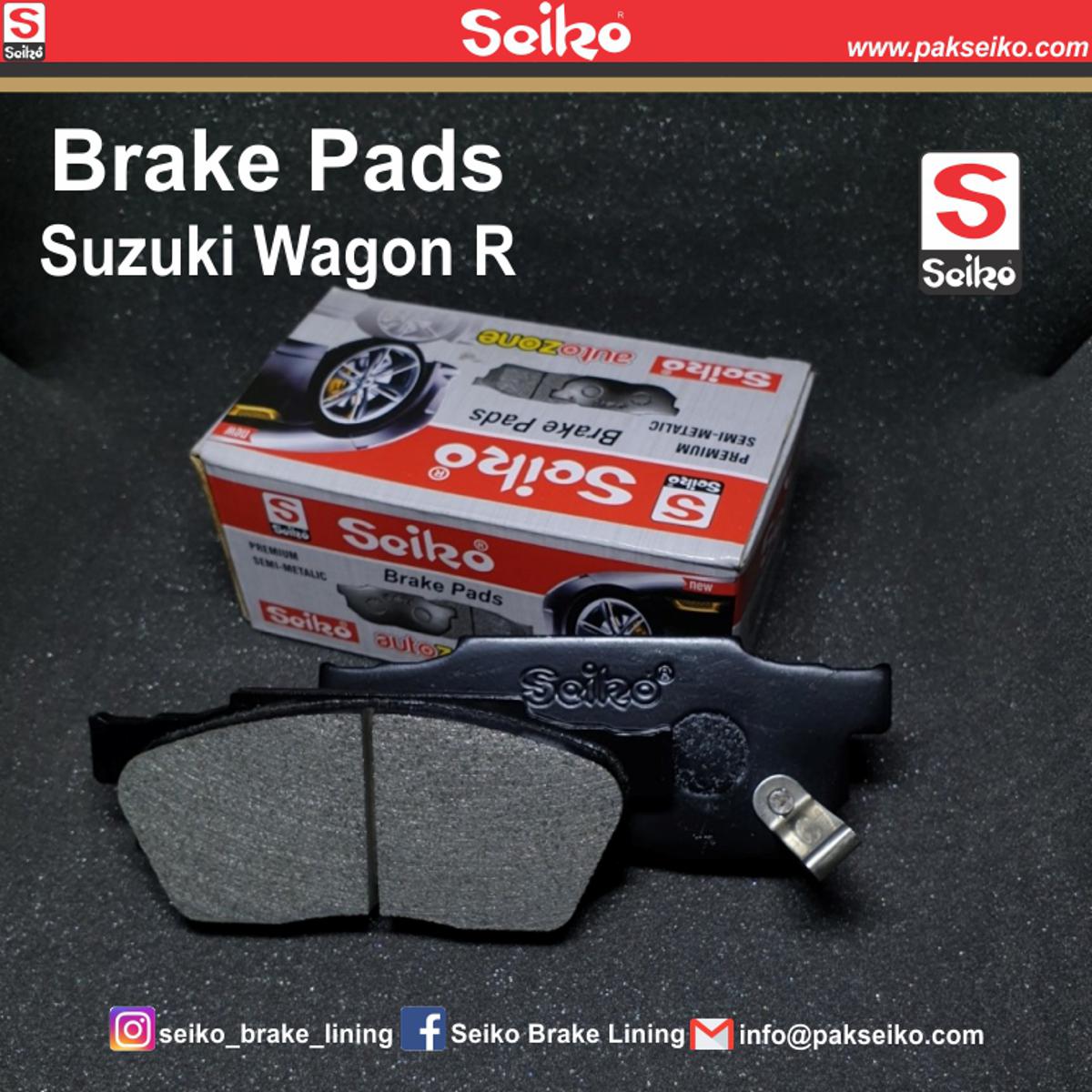 Suzuki Wagon R PK Front Premium Seiko Disc Brake Pad s5019: Buy Online at  Best Prices in Pakistan 