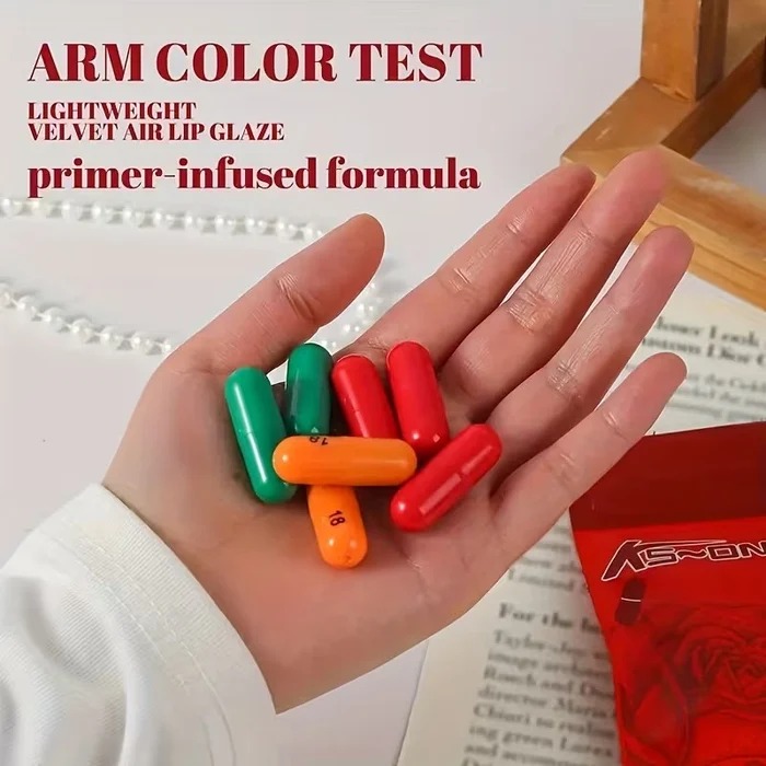 Tijarat Online Mini lipstick Matte Lipstick Capsule (Pack of 9/12/18)