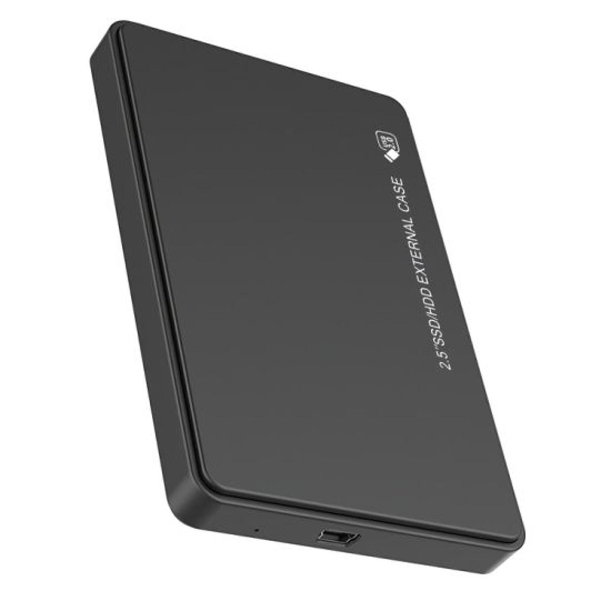 USB 2.0 SATA External 2.5 inch HDD SDD Hard Drive Enclosure Disk Case Box For PC LAPTOP