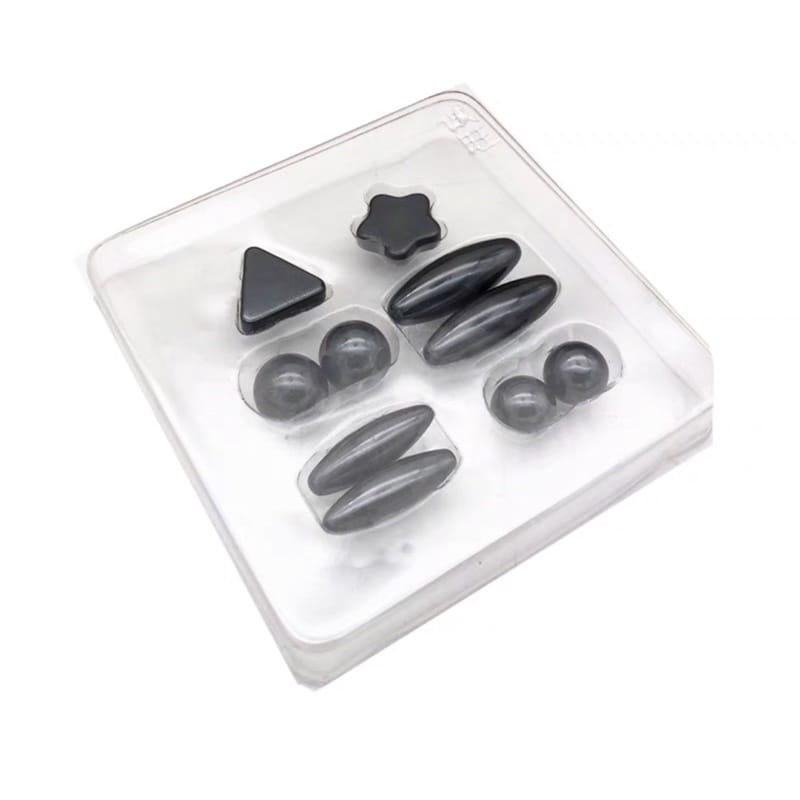 Pack of 10 Buzzing Magnet Toy Different Shapes for Kids - Small Size