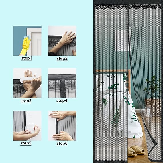 Magnetic Mosquito Net For Door