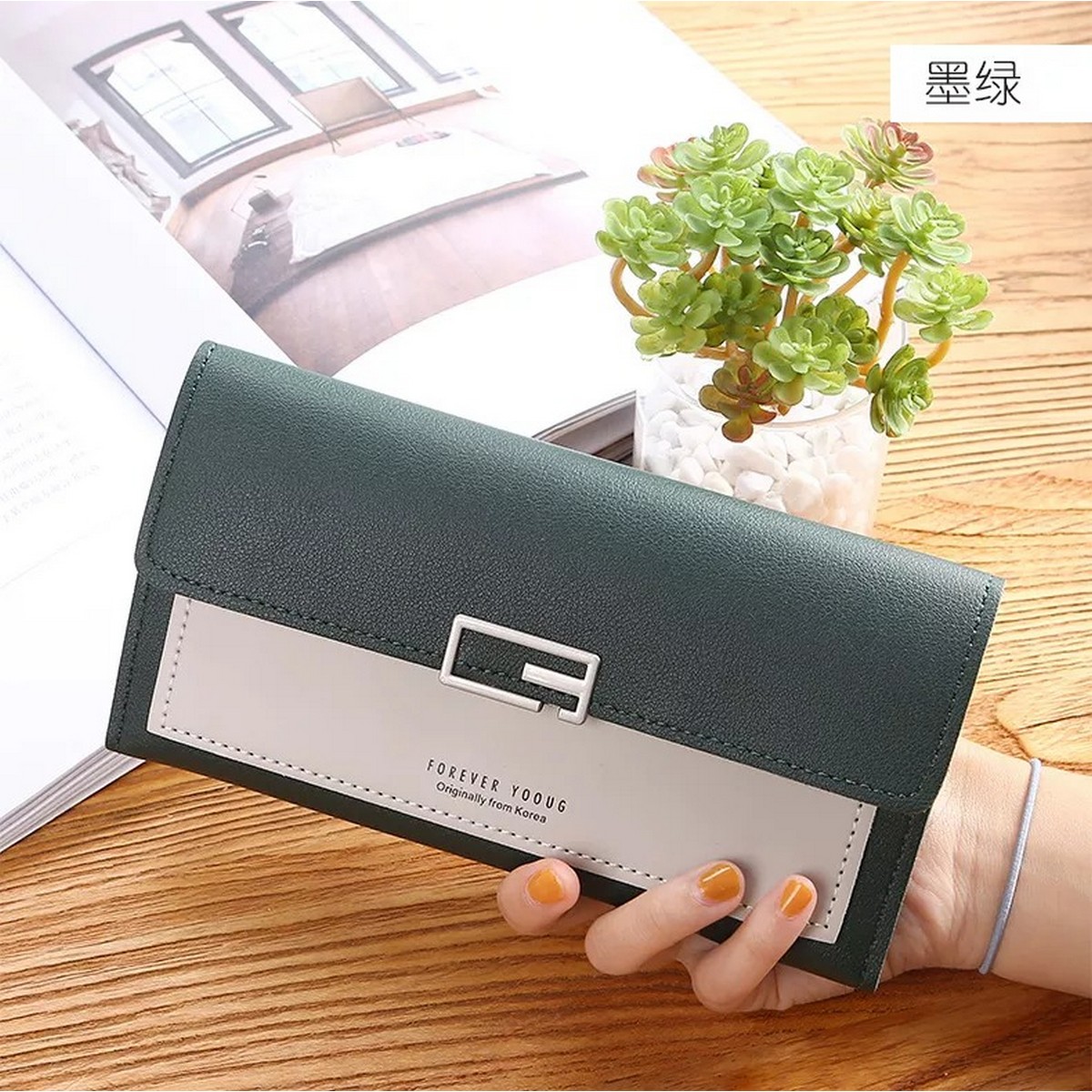 Wallet for Women - New Fashion Long Trifold Purse and Wallet for Girls