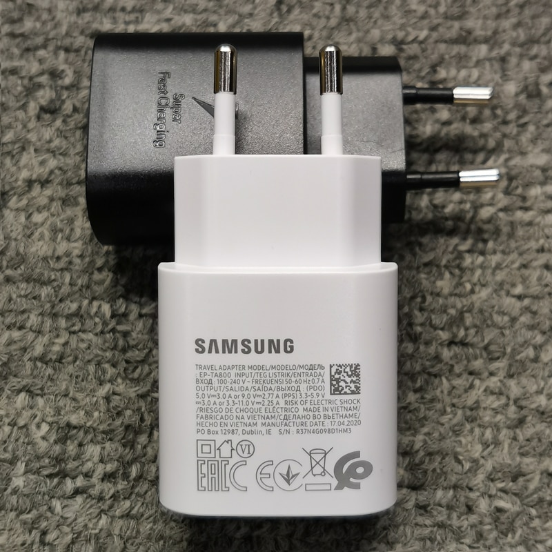 samsung s20 fe 25w charger