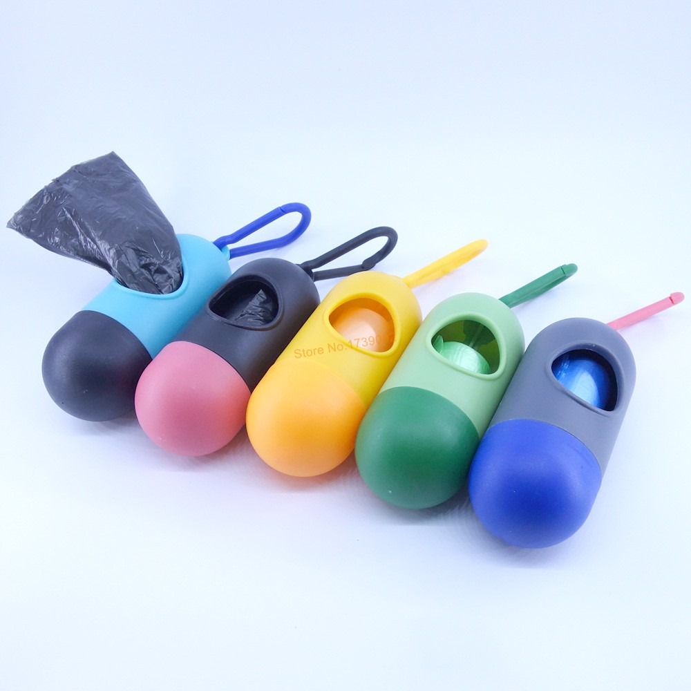 01 Dispenser + 01 Rolls Disopsable Baby Diapers Bag Box Kit Portable Baby Diapers Platics Bags Pet Waste Bag Box Kit Portable Baby Diapers Platics Bags Rubbish Bags